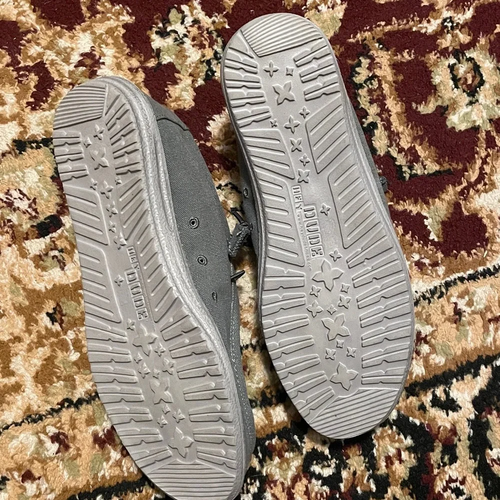Hey Dude Men's Charcoal Loafers